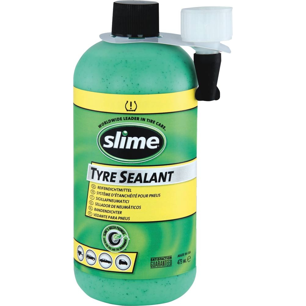 Gel anti-crevaison pour recharge kit compresseur - bidon de 473ml SLIME - 17298