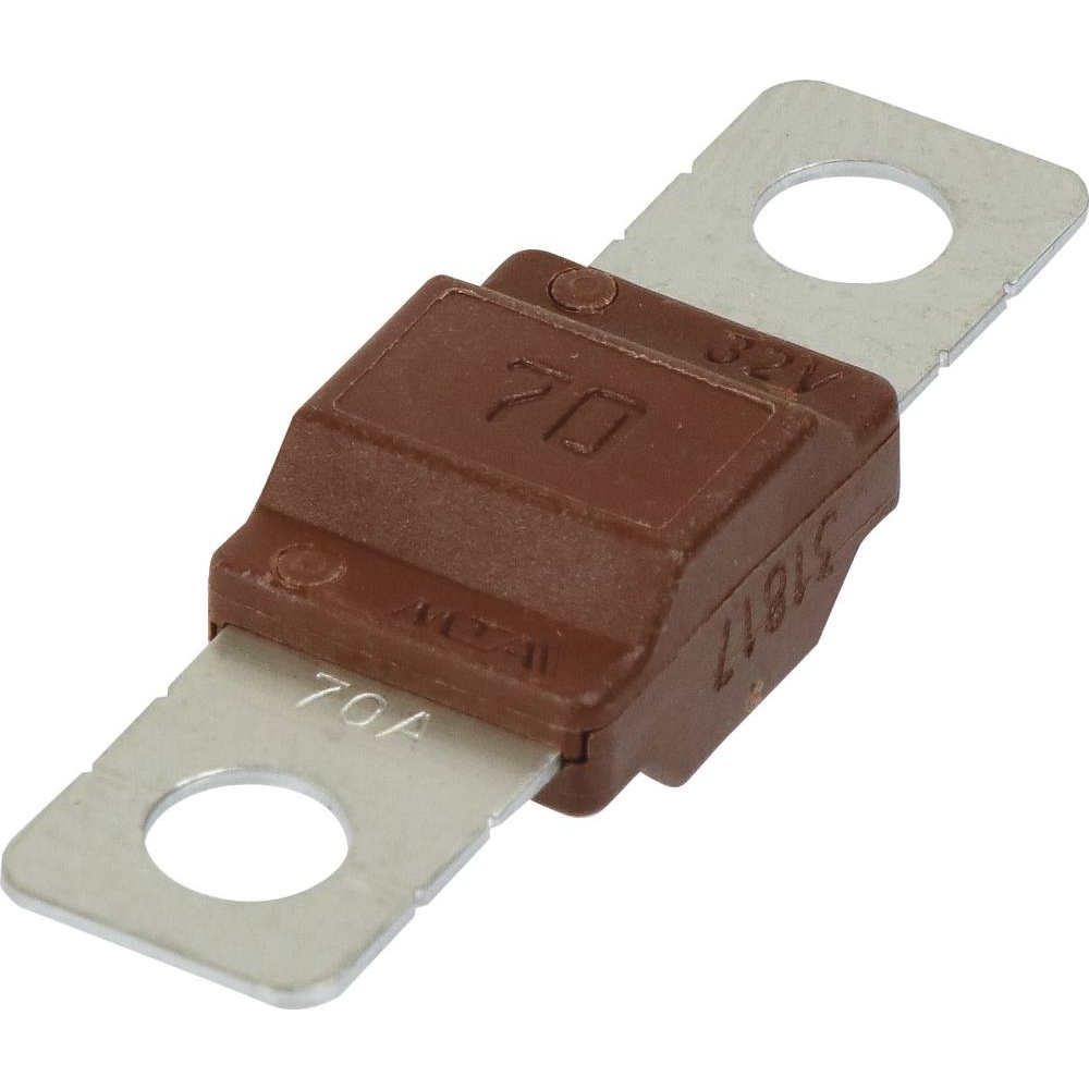 Fusible enfichable midi 70A marron - lot de 5 pcs - 17339