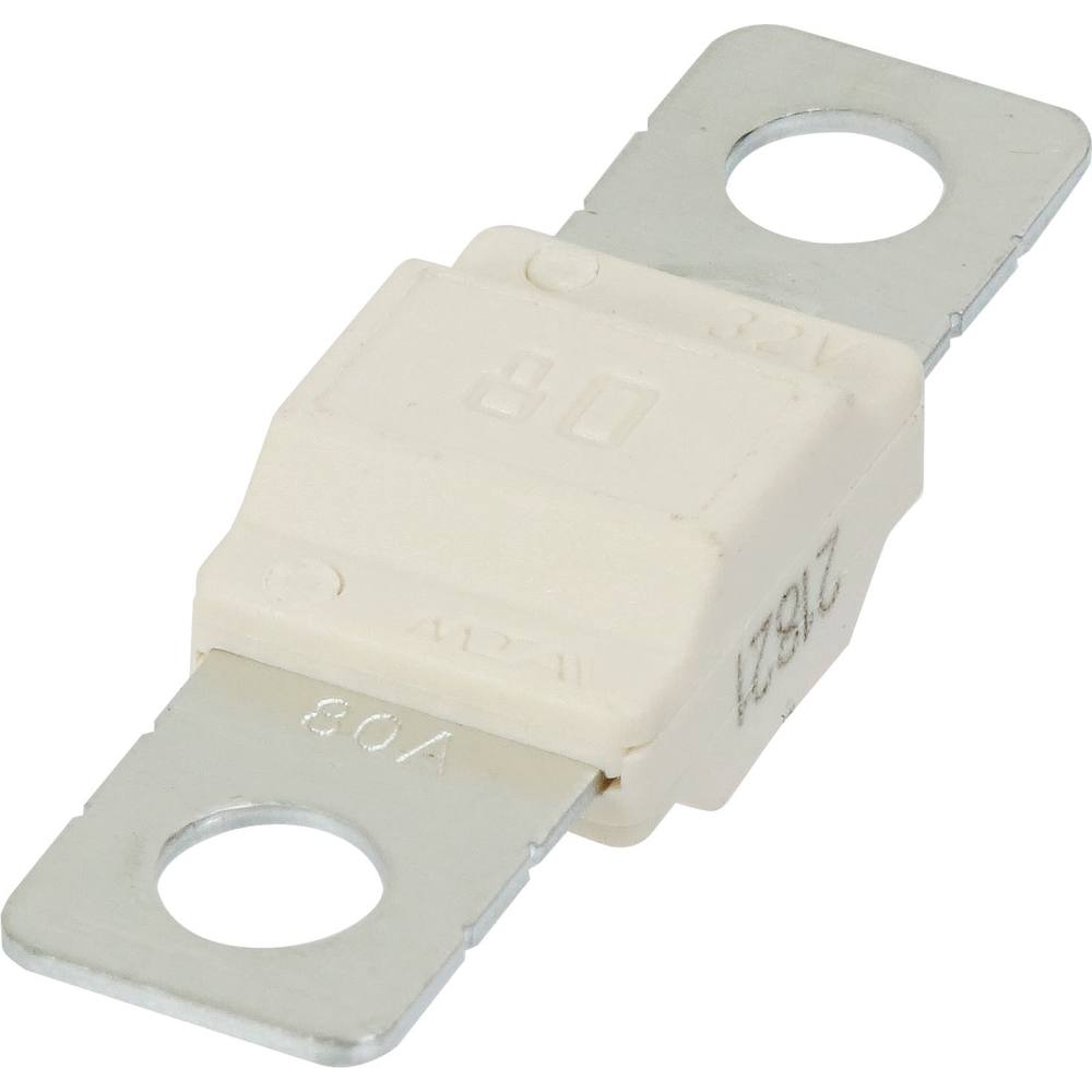 Fusible enfichable midi 80A blanc - lot de 5 pcs - 17340