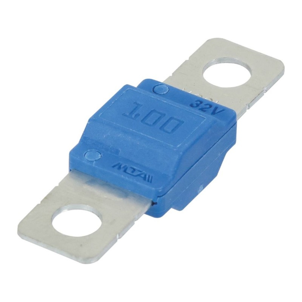 5 FUSIBLES MIDI SERIE 55 32V 100A BLEU 40*12 D53MM - 17341