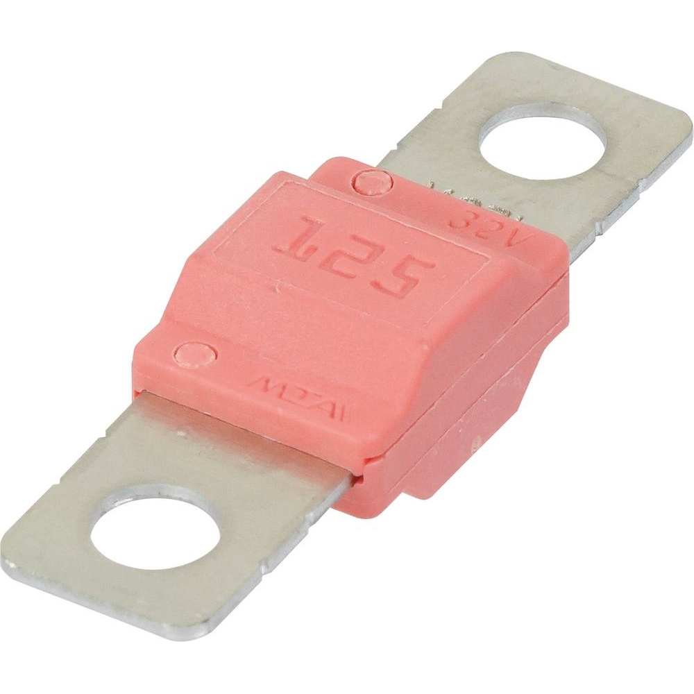 Fusible enfichable midi 125A orange - lot de 5 pcs - 17342