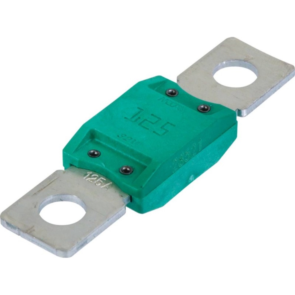 5 fusibles mega serie 60 32v 125a vert d8mm - 17344