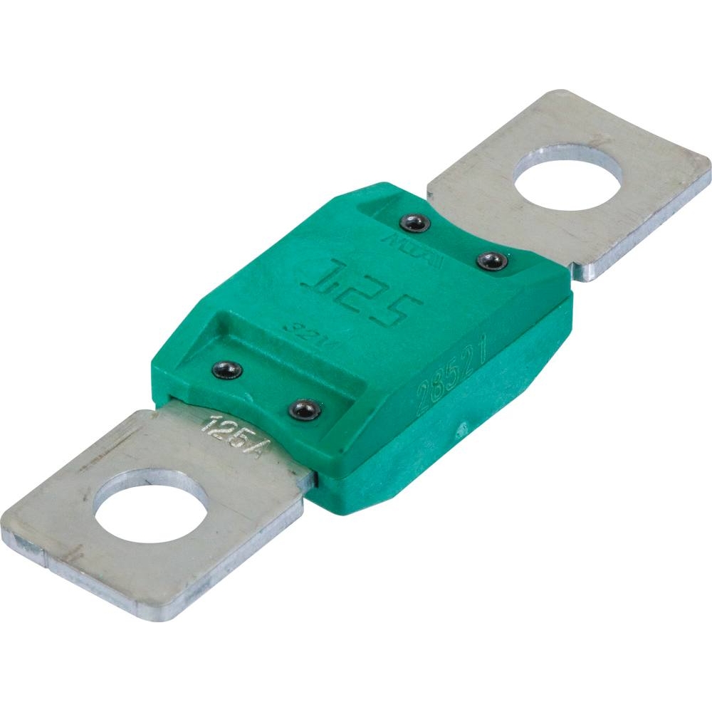 Fusible enfichable méga 125A vert - lot de 5 pcs - 17344