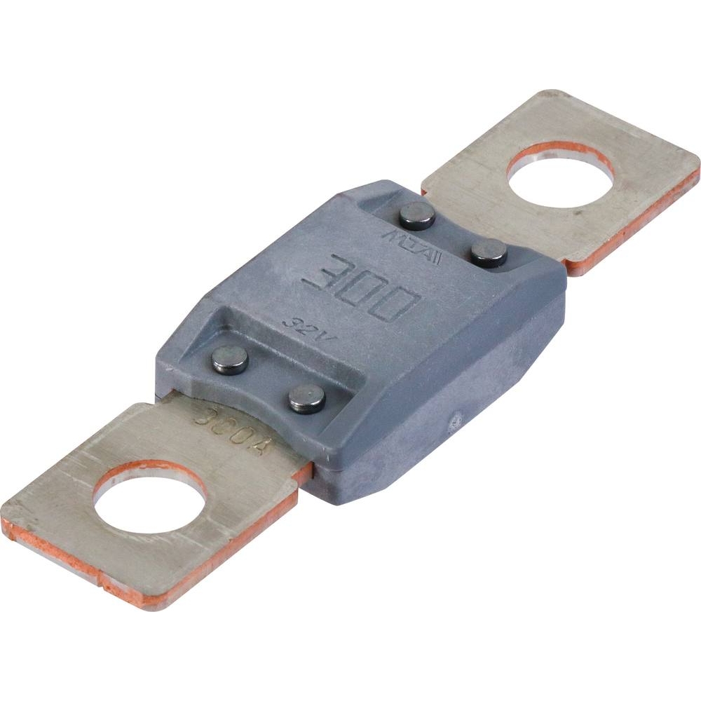 Fusible enfichable méga 300A noir - lot de 5 pcs - 17350