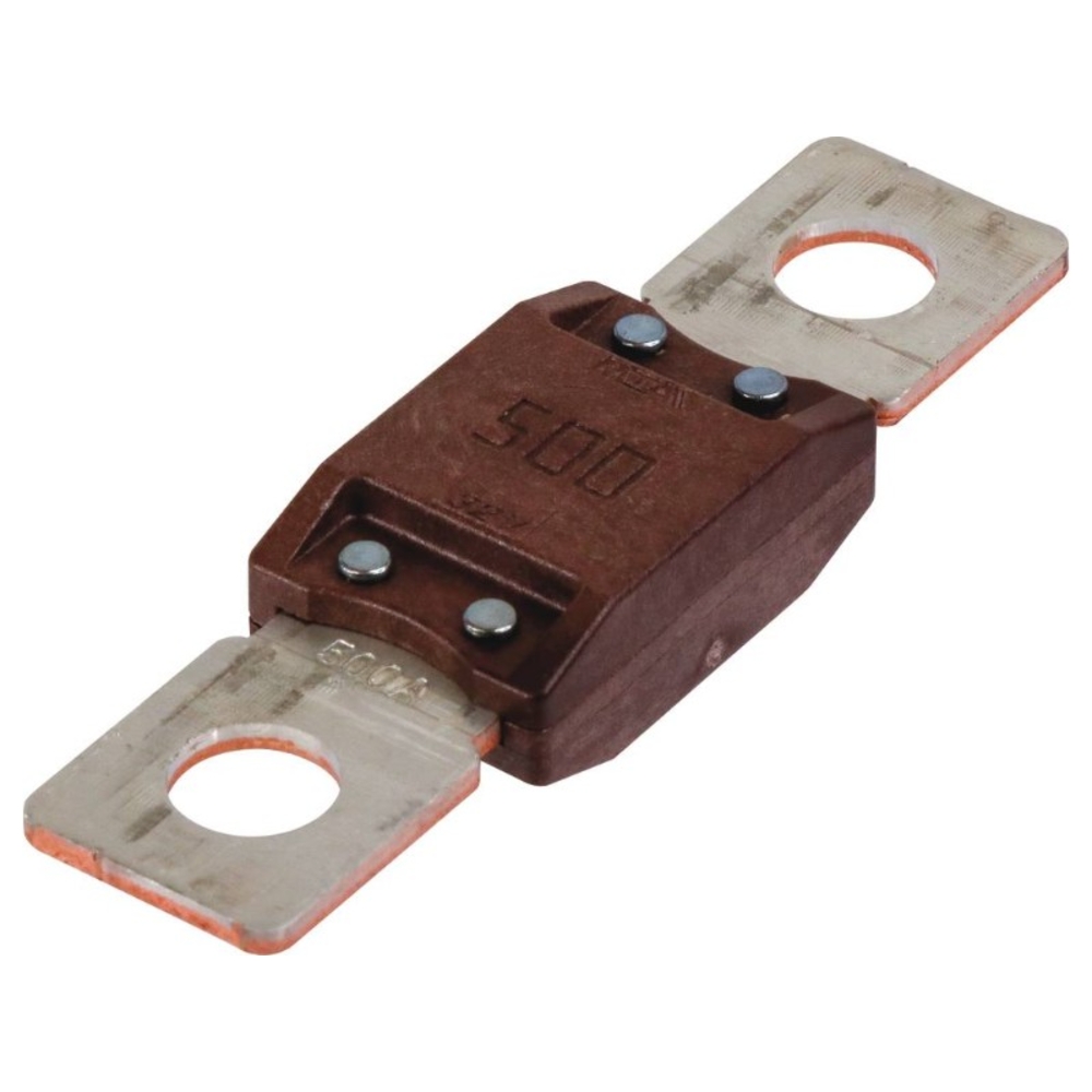 5 fusibles mega serie 60 32v 500a blanc d8mm - 17351