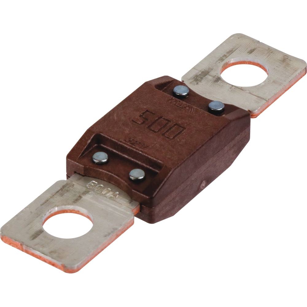 Fusible enfichable méga 500A marron - lot de 5 pcs - 17351