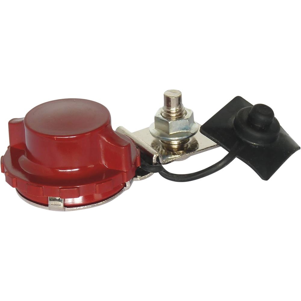 Cosse de batterie VL rouge/à griffes/type Peugeot-Renault - 17359