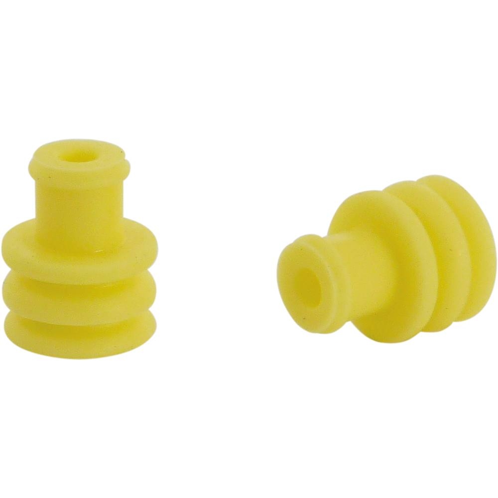 Passe câble 1,8 à 2,4mm² jaune pour connecteur étanche - lot de 100 pcs - 17362