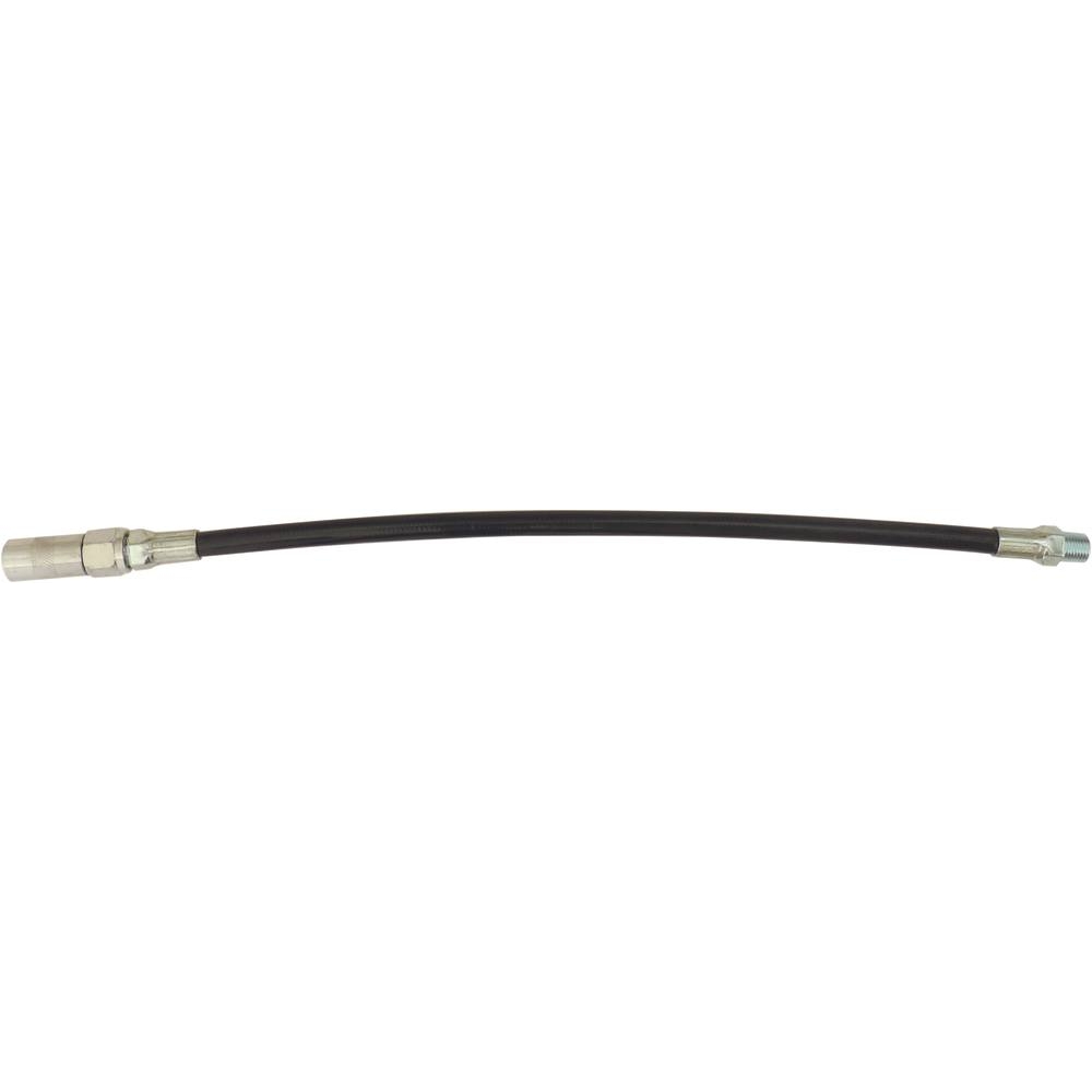Flexible rilsan 8mm M10 300mm avec agrafe pour pompe à graisse SODILUB - 17381
