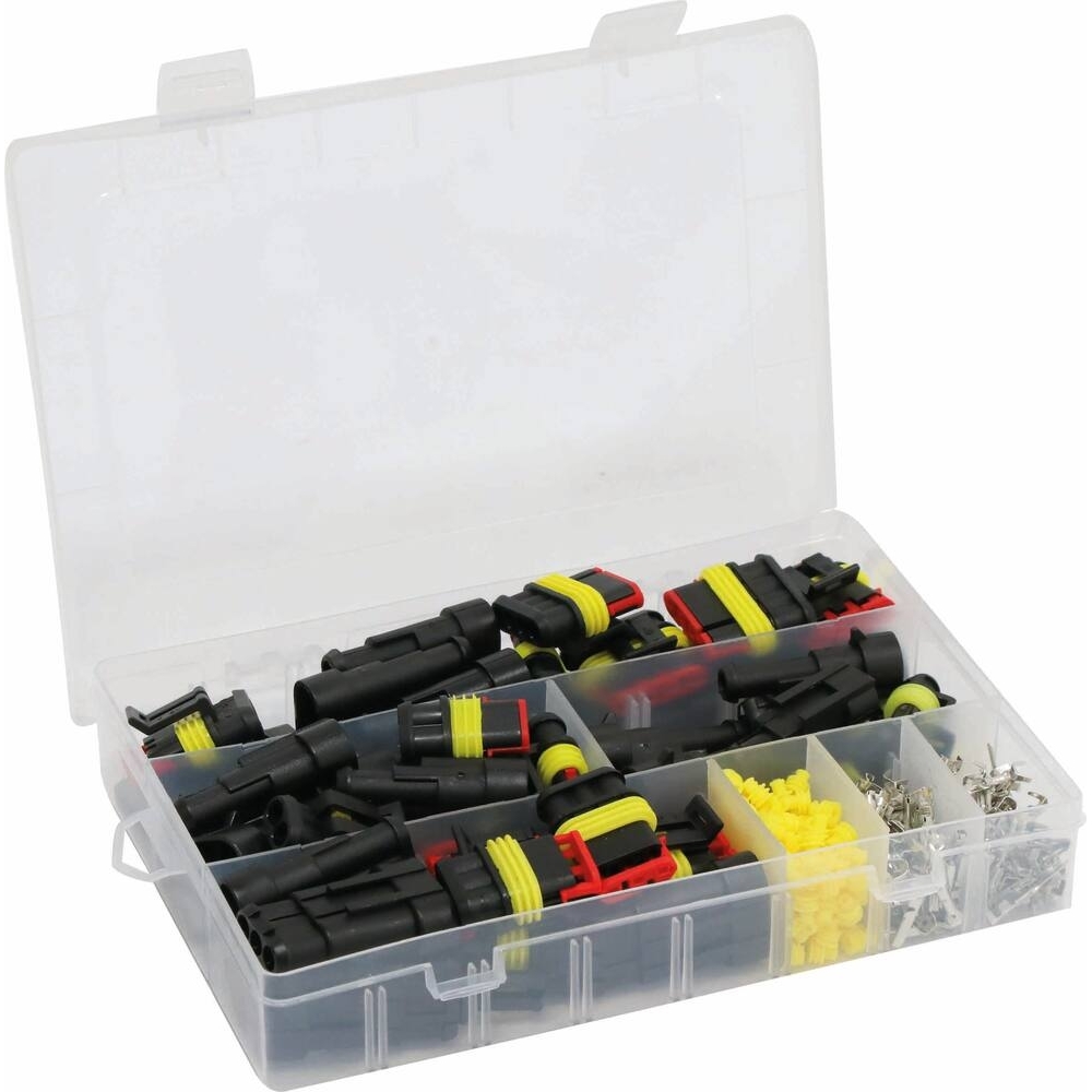 CONNECTEUR ÉTANCHE 1 À 6 PLOTS - COFFRET DE 300 PCS - STILKER - 17465