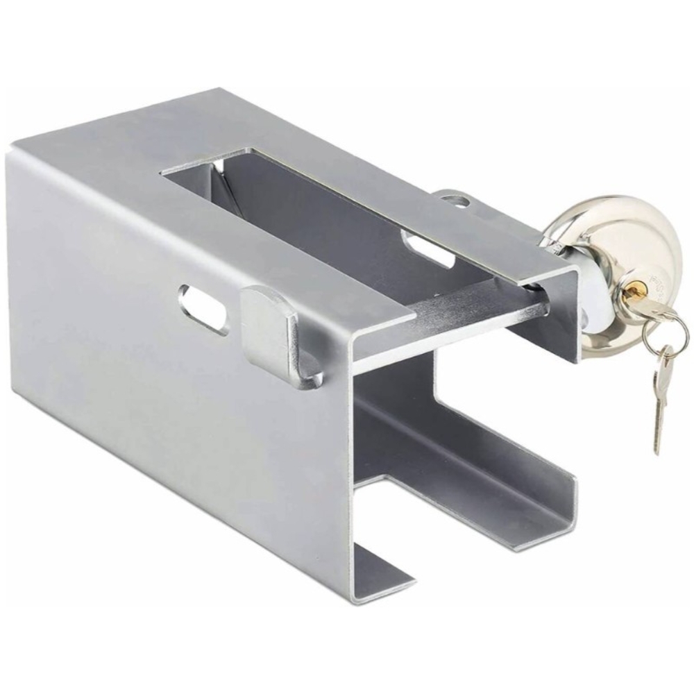Antivol de remorque avec cadenas - type cage - 17525