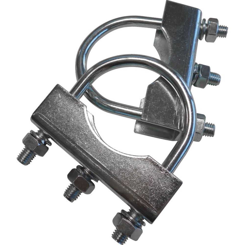 Bride pour roue jockey ronde 70mm - lot de 2 pcs - 17528