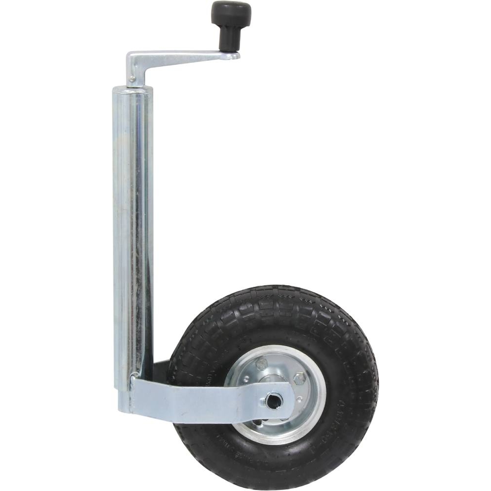 Roue jockey jante acier 48mm avec roue gonflable 150kg - 17530