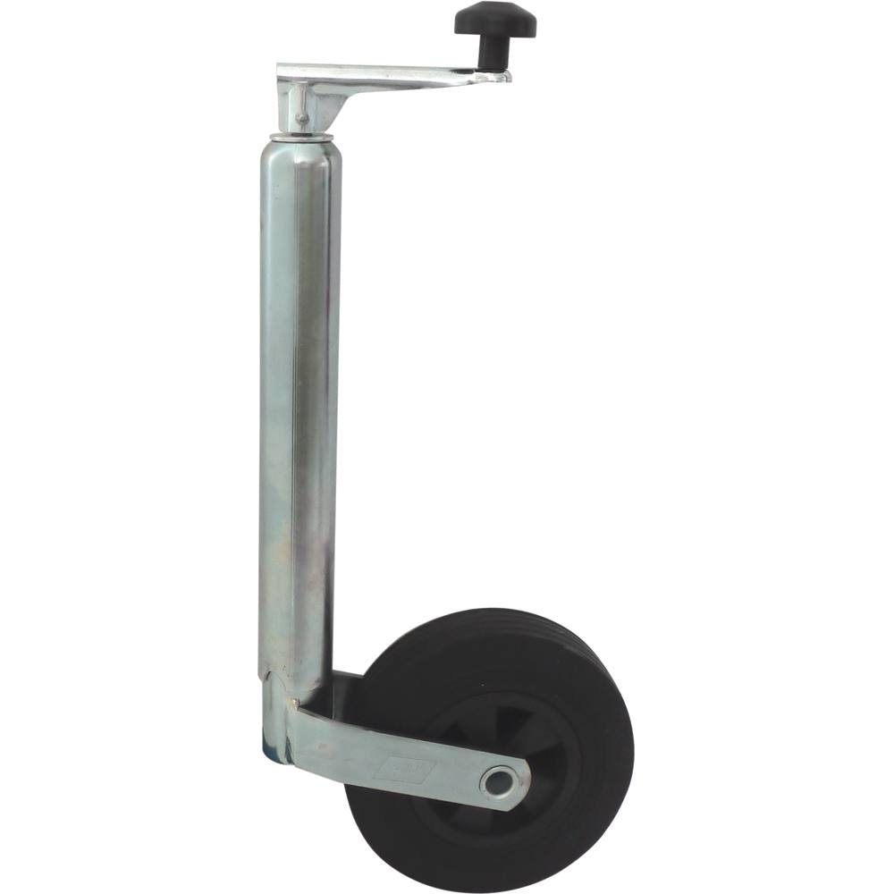 Roue jockey jante PVC 48mm course de 170mm 150kg - 17549