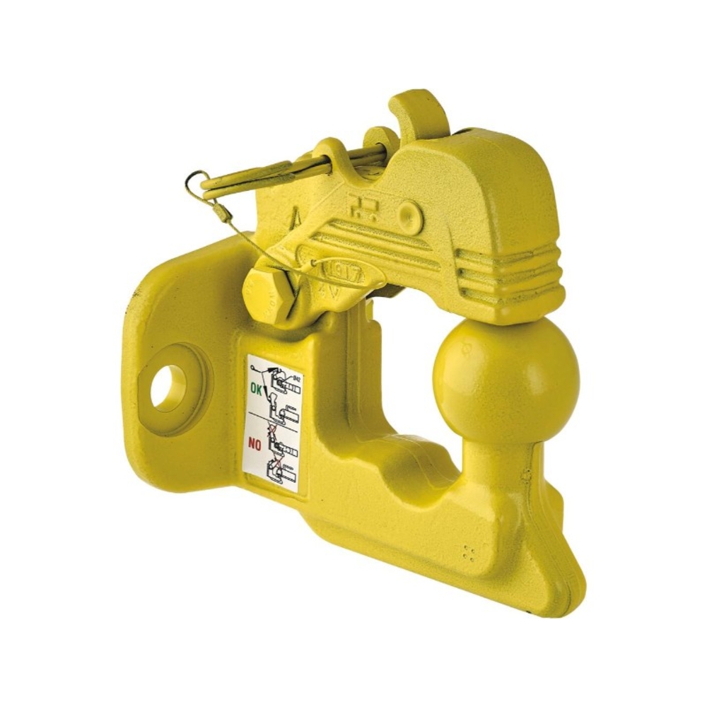 Crochet mixte 3t5 2 trous diam 17 entraxe 90 POMMIER - 17565