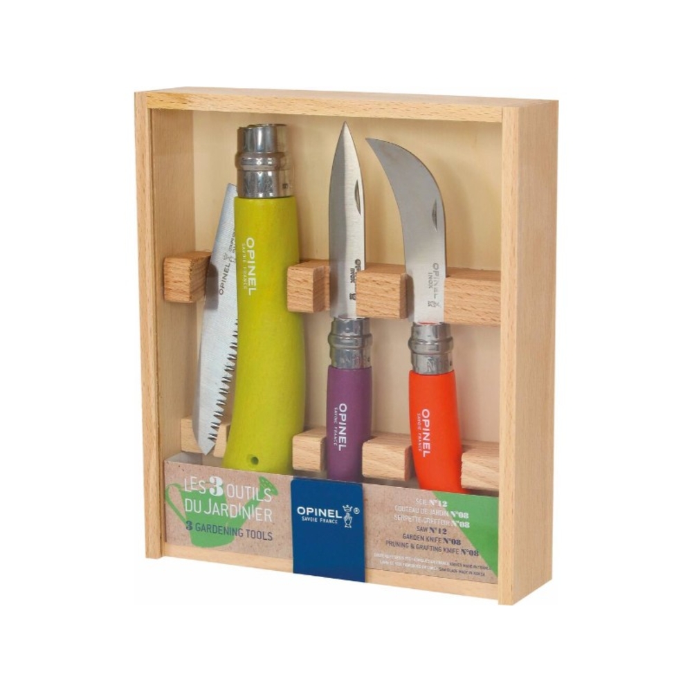 Coffret 3 outils du jardinier OPINEL - 17641
