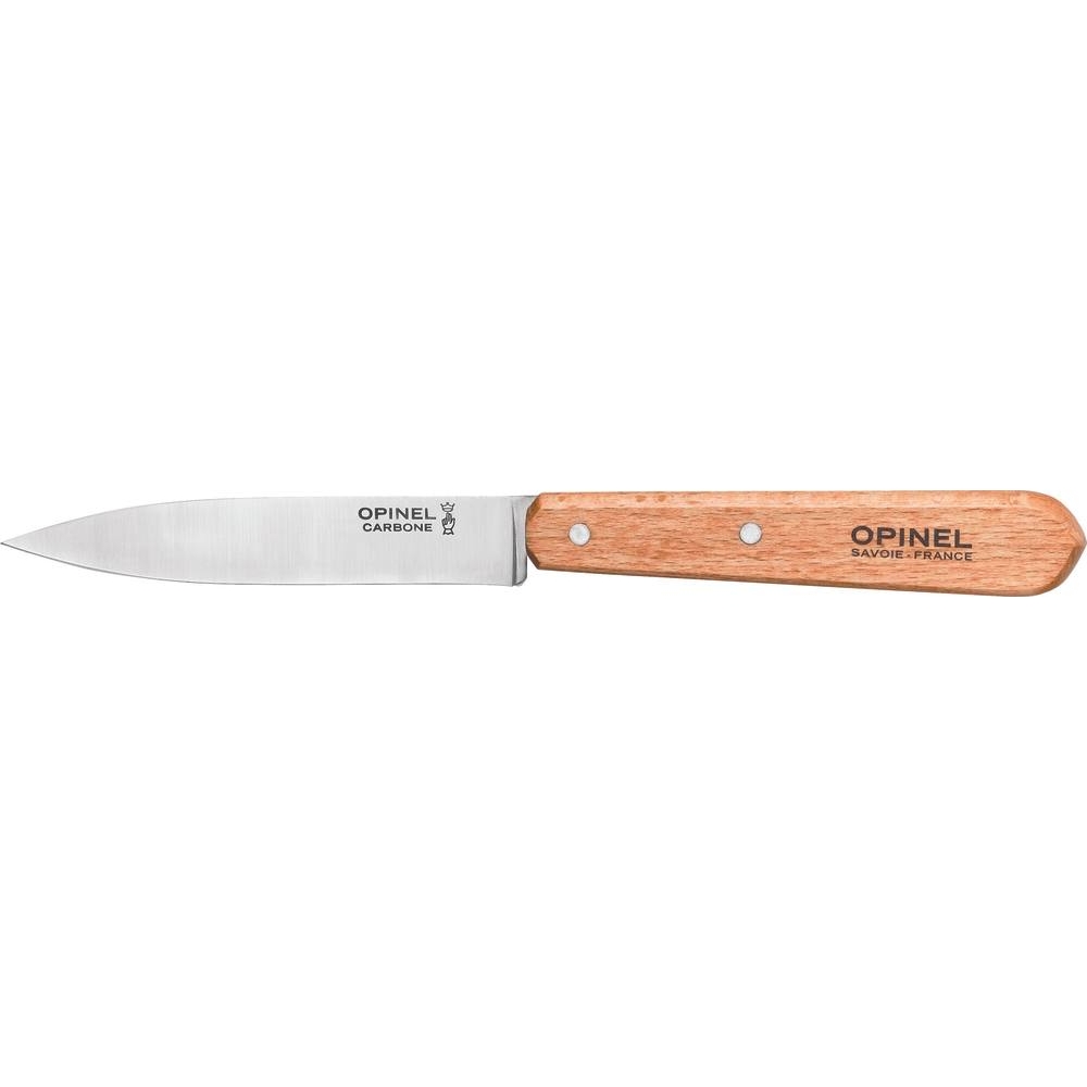 Couteau office avec lame en acier carbone - boîte de 2 pcs OPINEL - 17675