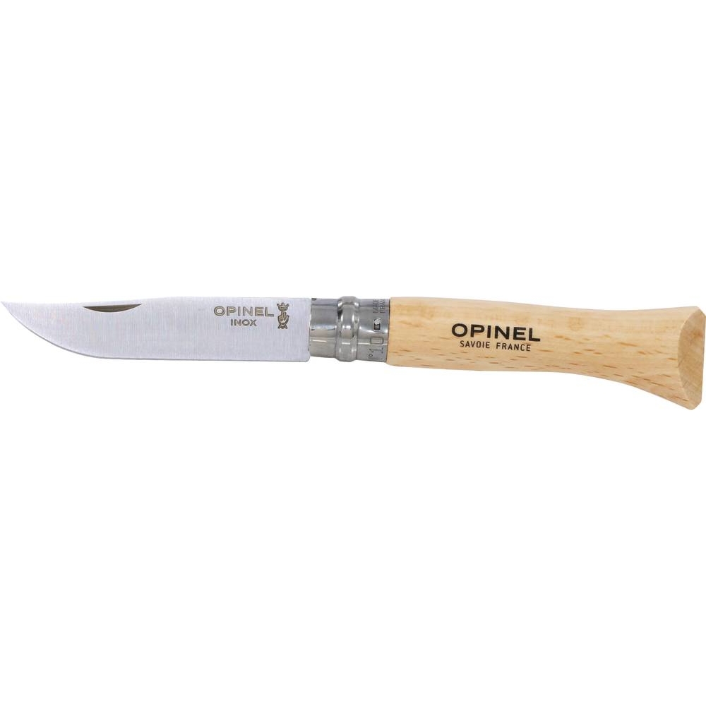 Couteau N°10 avec lame en acier inox et bague de sécurité OPINEL - 17687