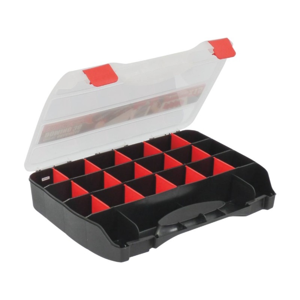 Mallette de rangement compartimentee 36x27x66cm - 17715