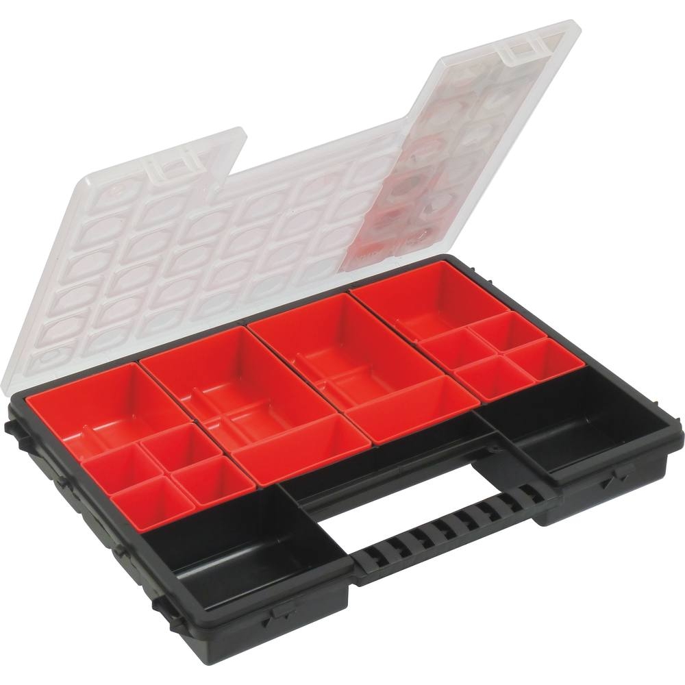 Mallette de rangement 14 godets 365x280x50mm - 17716