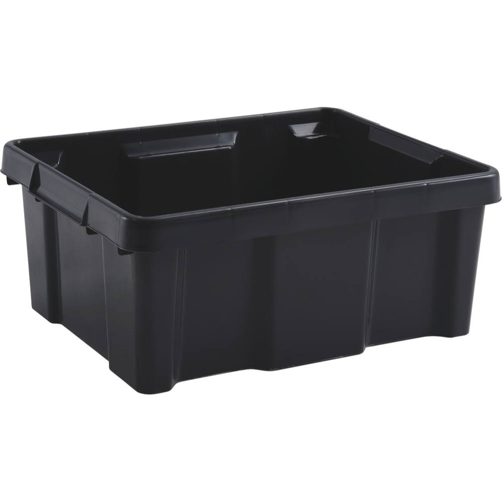 BAC RANGEMENT PRO 20L 433X342X172MM GRIS EDA - EDA - 17725