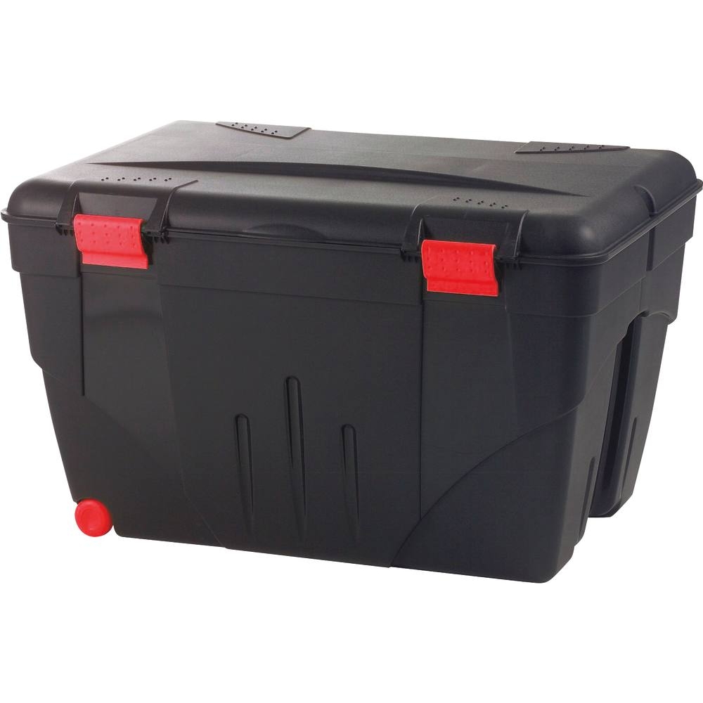 Malle/coffre sur roulette avec couvercle 200L 848x610x515mm EDA - 17741
