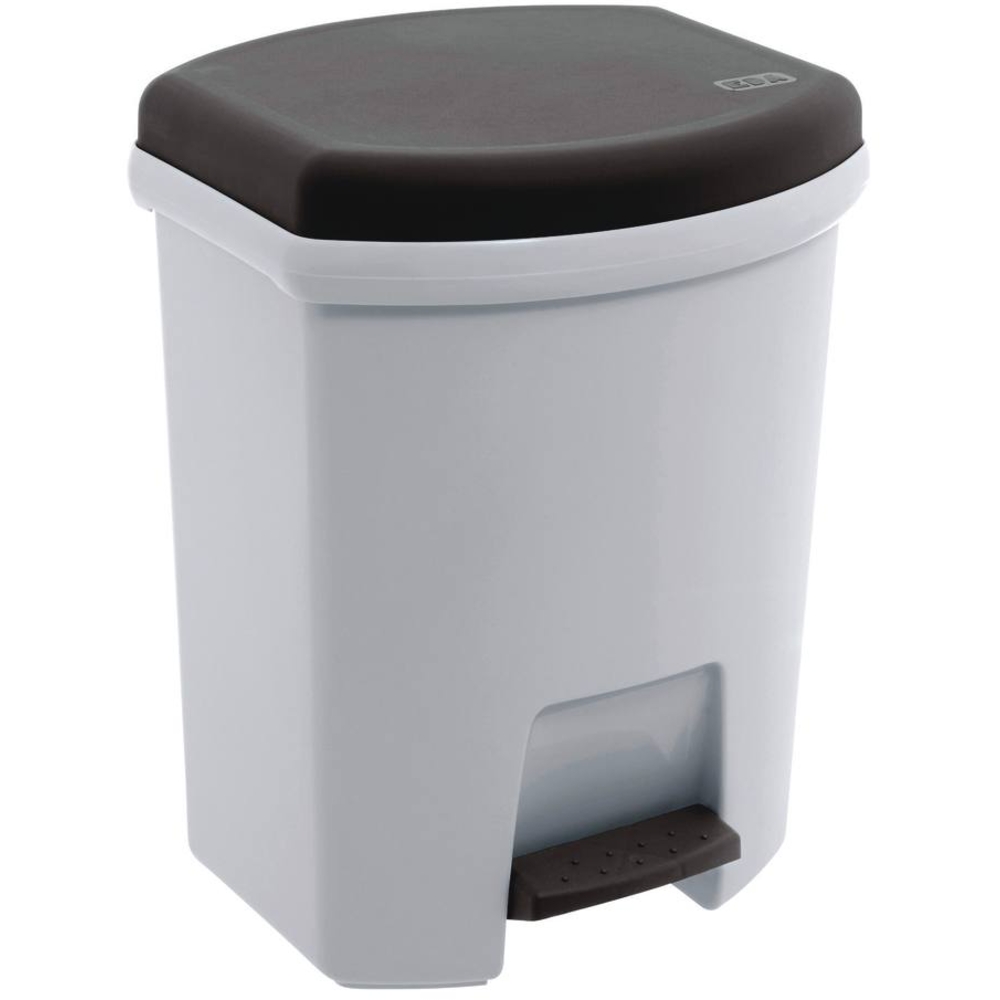 Poubelle 27L avec couvercle et pédale EDA - 17742