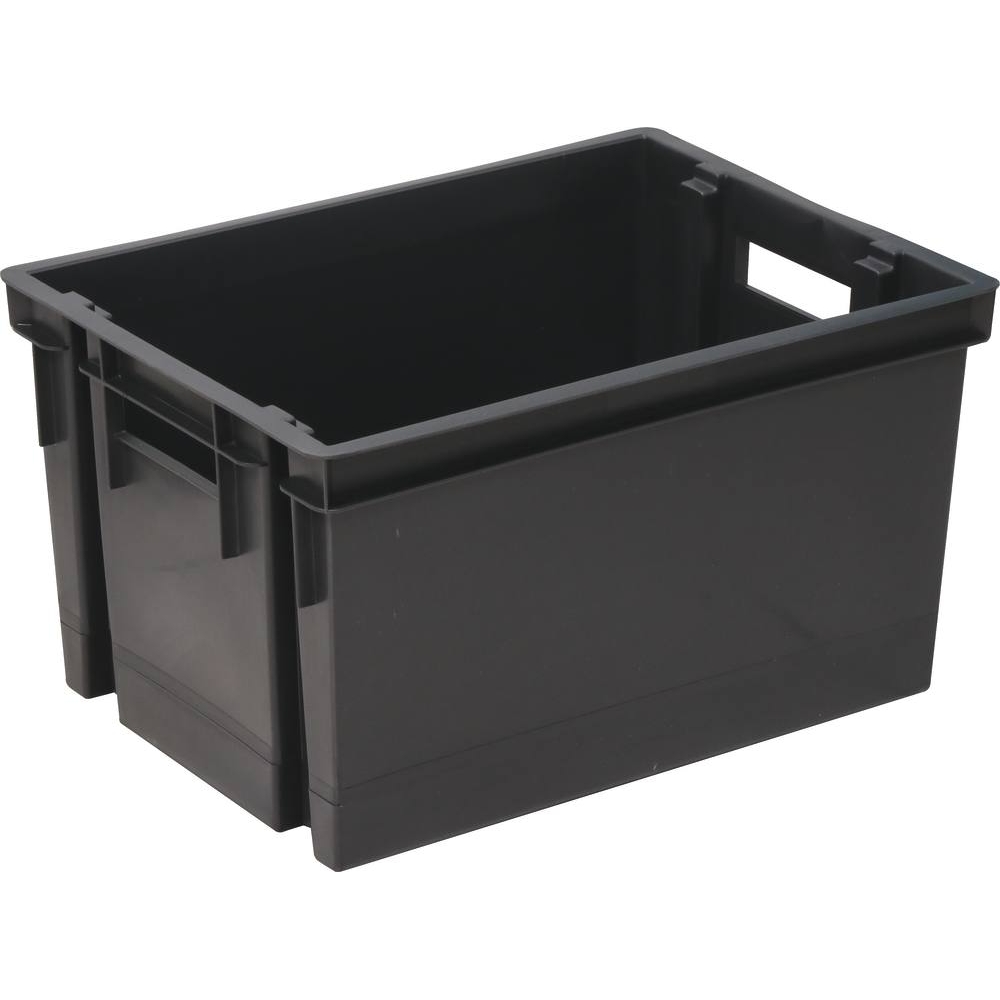 Bac de rangement gris 20L 390x290x230mm EDA - 17749