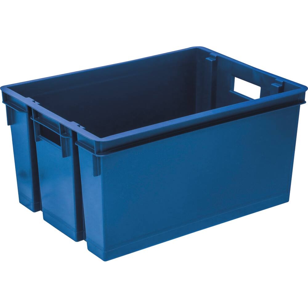 Bac de rangement bleu 50L 560x410x295mm EDA - 17750