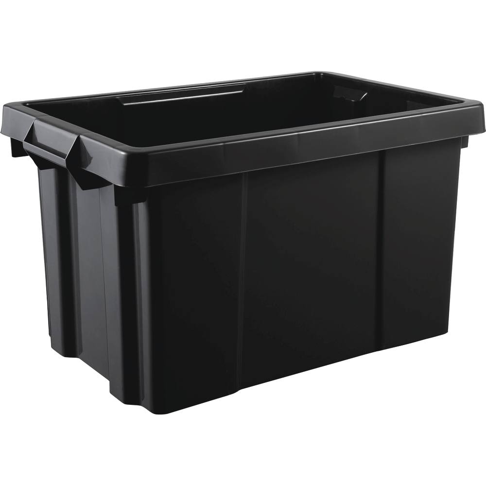 Bac de rangement renforcé gris 54L 600x392x334mm EDA - 17755