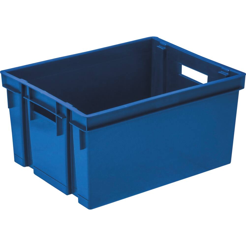 Bac de rangement bleu 30L 441x345x235mm EDA - 17759