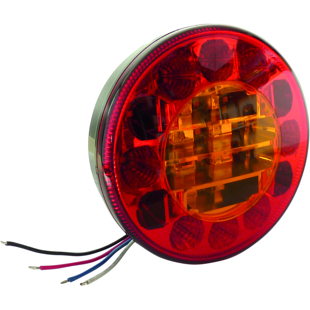 Feu arrière LED 10/30V 3 fonctions 113mm SODIFLASH - 17944
