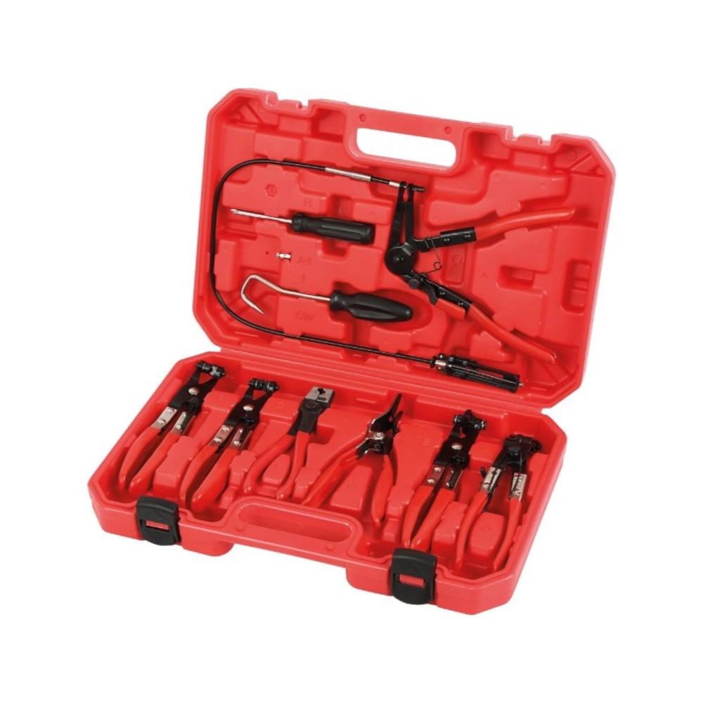 Coffret 9 pinces a collier de serrage DRAKKAR TOOLS - 17973