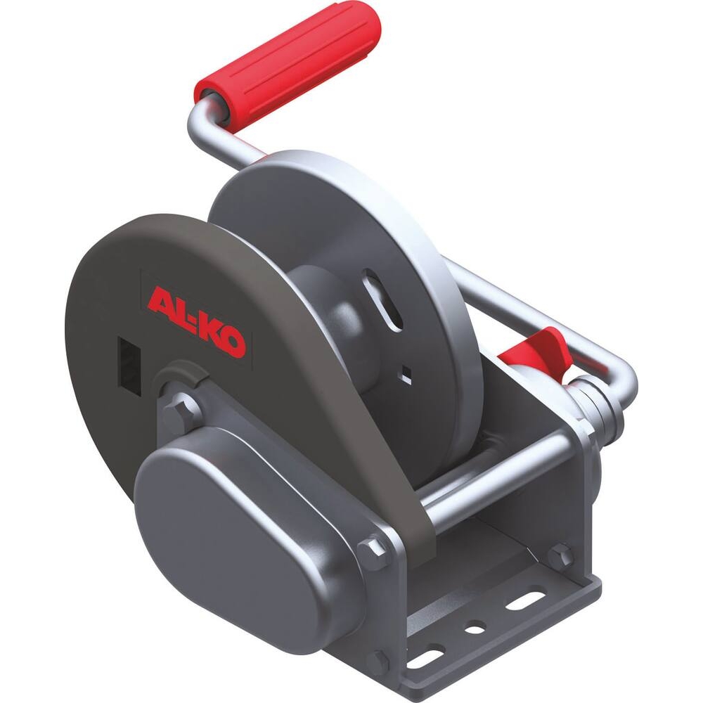 Treuil de traction manuel 900kg sans cable avec enrouleur et frein automatique ALKO - 18067
