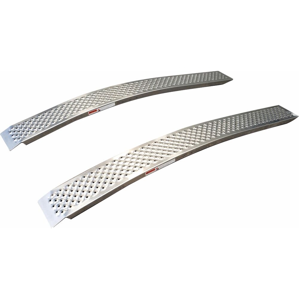 Rampes aluminium incurvées 400kg 2000mm - lot de 2 pcs DRAKKAR - 18089