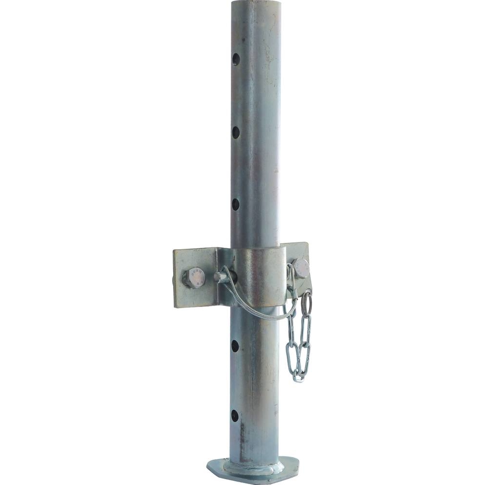 Béquille acier ronde à goupille 42mm course de 110 à 350mm 200kg ALKO - 18127