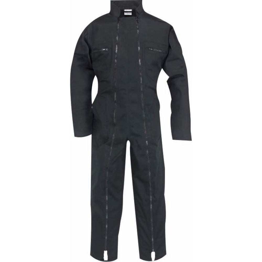 Combinaison de travail noire 2 zips taille S - 18128