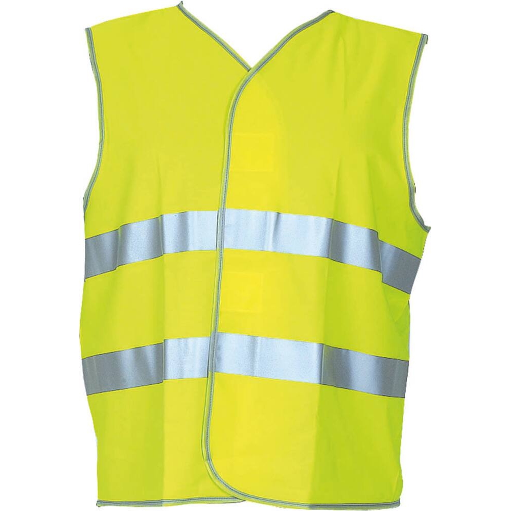 Gilet fluo jaune taille xl - 18174