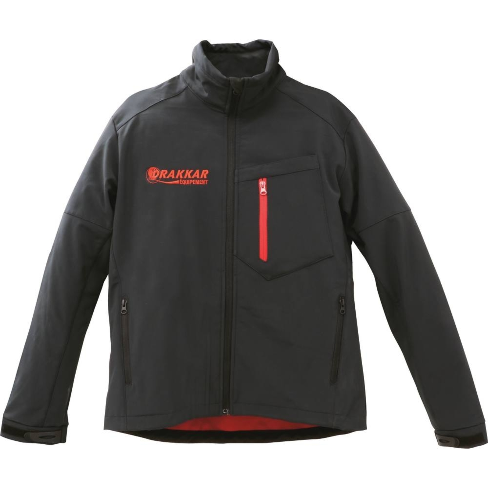 Veste de travail softshell 310 g/m² noir - DRAKKAR
