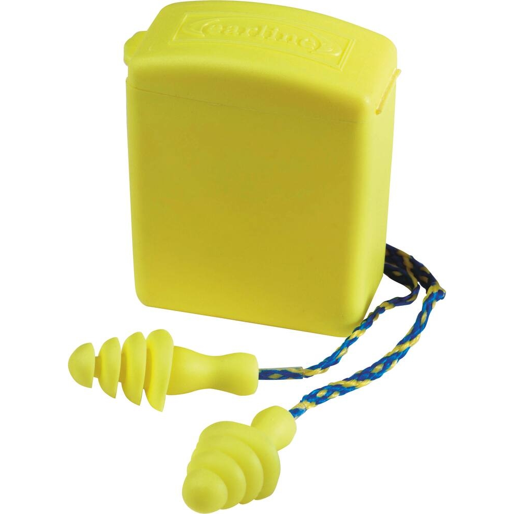 Bouchon anti-bruit réutilisable avec cordelette SNR 30dB - 50 boîtes avec 1 paire - 18263