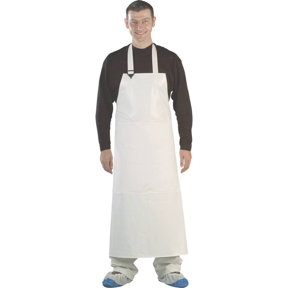 Tablier PVC 320 g/m² blanc - 18270