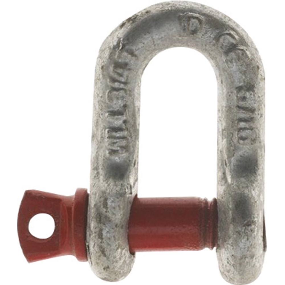 Manille droite avec axe vissé à œil 16mm 2T grade 80 - 18506