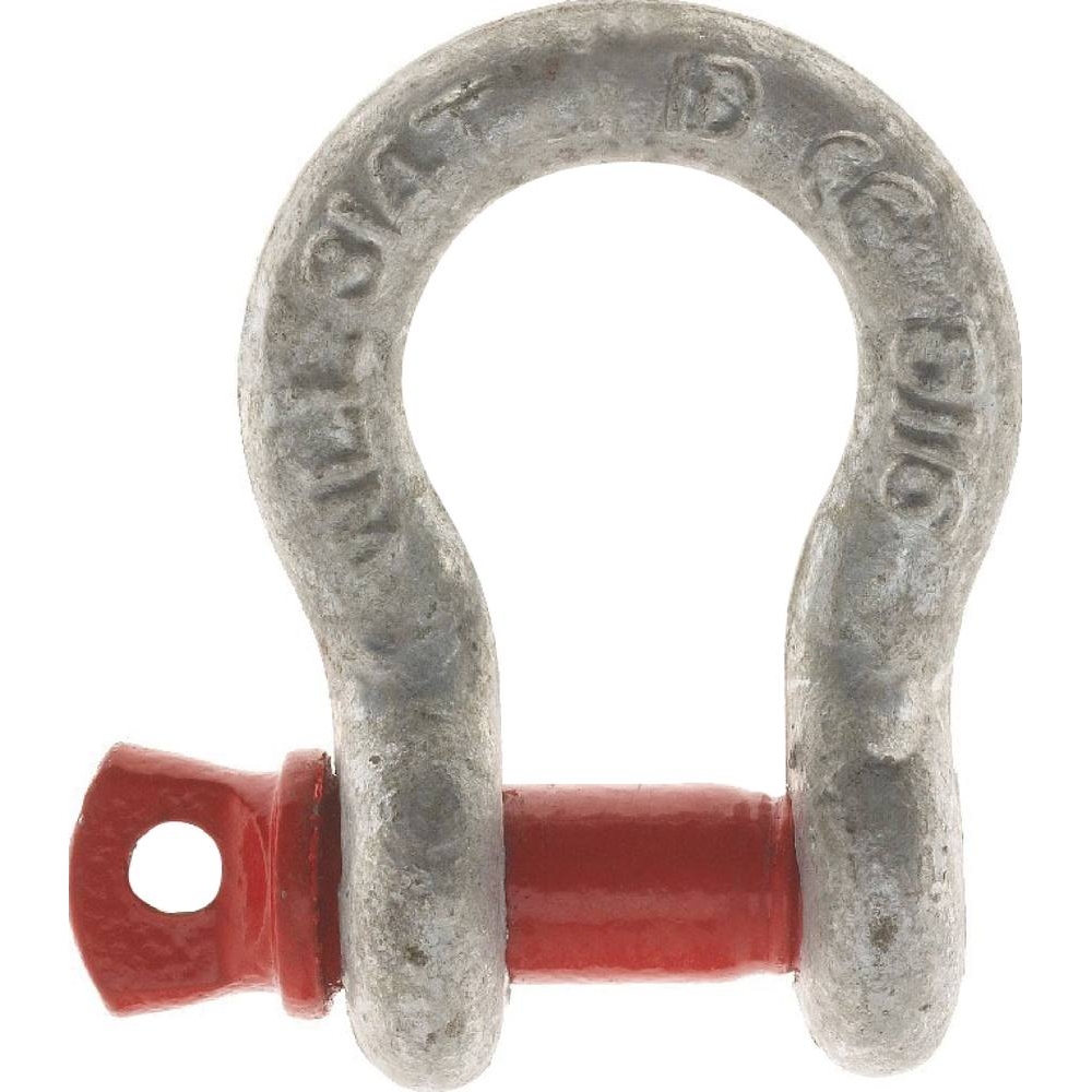 Manille lyre avec axe vissé à œil 22mm 4,75T grade 80 - 18518