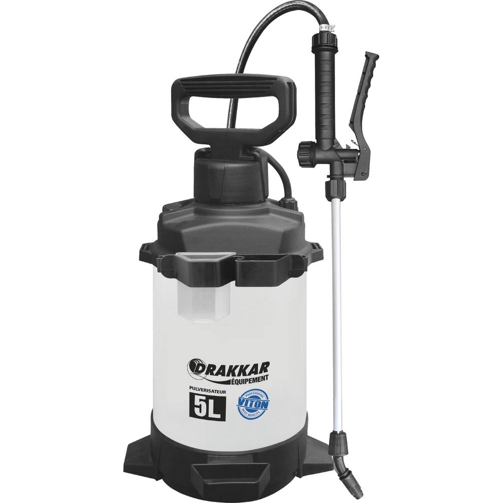 Pulvérisateur 5L avec lance et joint viton DRAKKAR - 18669