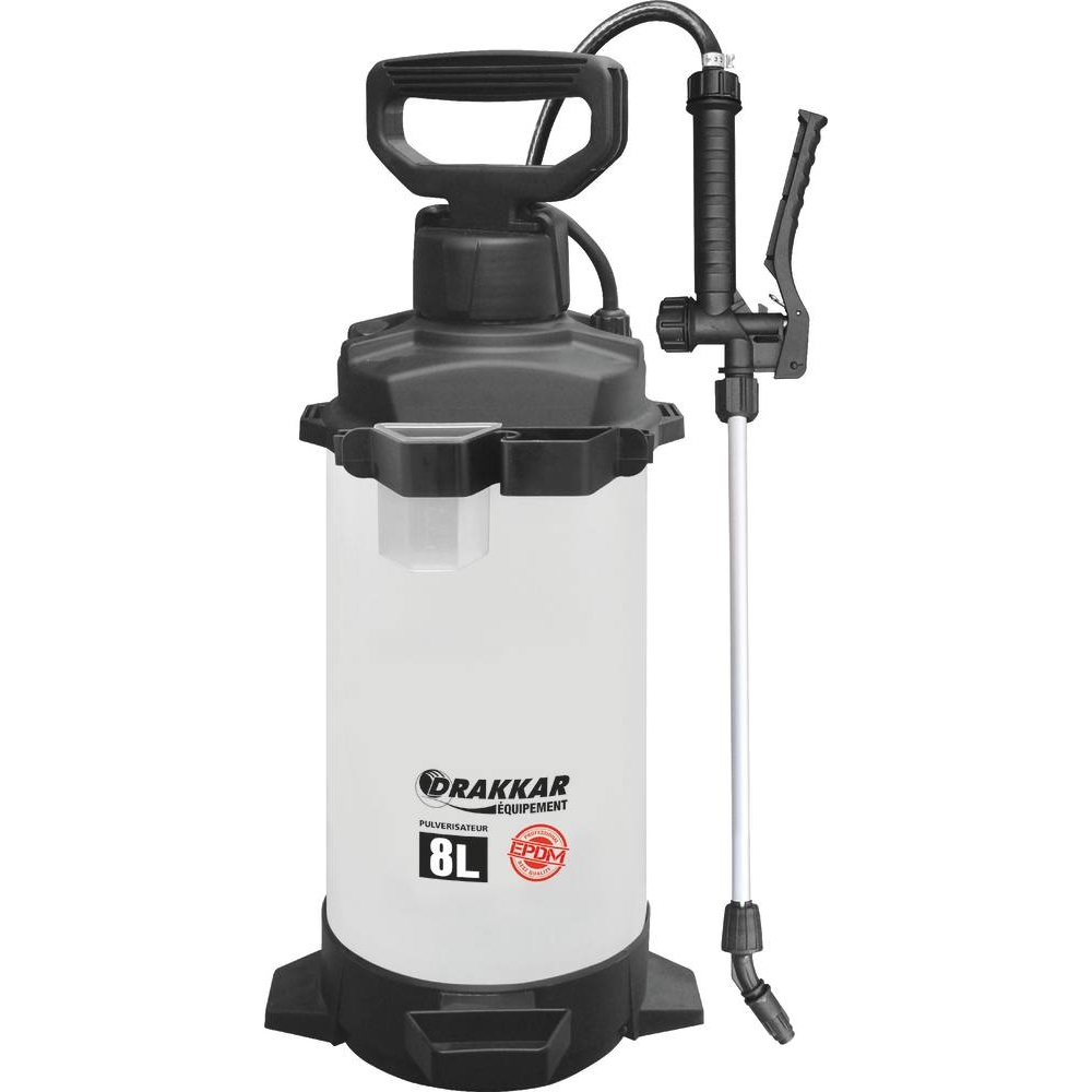 Pulvérisateur 8L avec lance et joint EPDM DRAKKAR - 18670