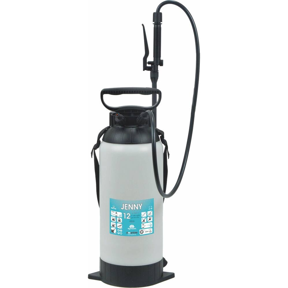 Pulvérisateur 12L avec régulateur et lance télescopique avec joint nitrile DIMARTINO - 18686