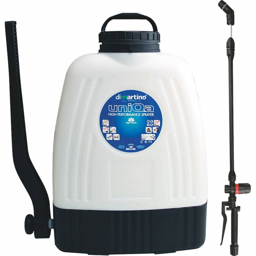 Pulvérisateur à dos 16L avec régulateur et lance télescopique joint nitrile DIMARTINO - 18688
