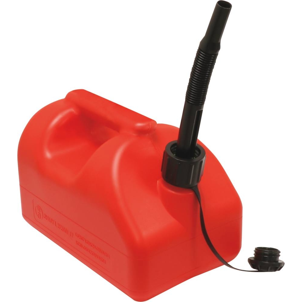 Jerrican plastique 5L base large homologué carburant DIMARTINO - 18730
