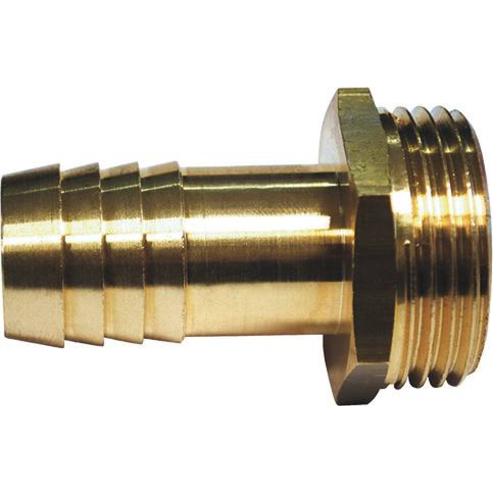 Embout mâle laiton 33/42 pour tuyau de 19mm BOUTTE - 18745