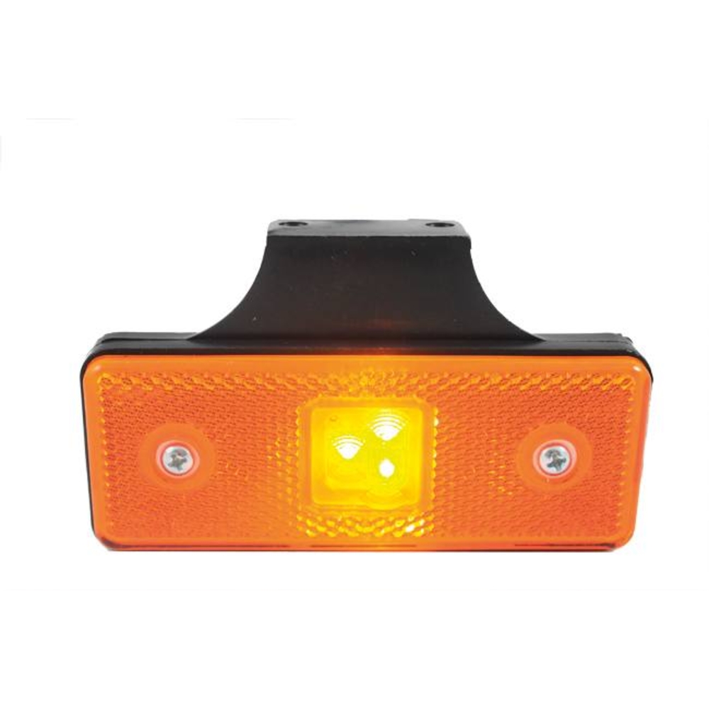 Feu de position LED 12/24V orange sur languette - SODIFLASH - 19033